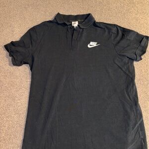 Nike Men's XL Dark Black Polo Shirt
